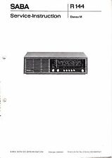 Service Manual-Anleitung für Saba Donau M