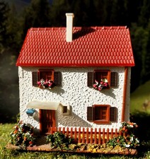 Wiad H0 Holz Plastik 1009  Siedlungshaus Haus alt antik 50er Jahre