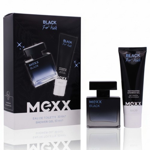 Mexx black herren geschenkset - black,