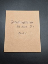 Wk2 WW2 Tuete Frontflugspange für Jäger Nachkriegsfertigung Wk2 WW2