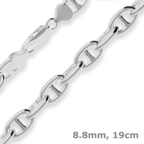 8mm armband ankerkette steg - 8,8mm,