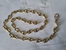 Bohnenkette gold 585,   65 cm