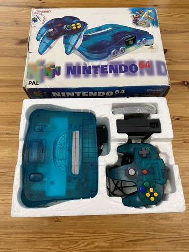 Nintendo clear blue - clear, pal