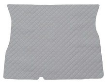 Grau Gestepptes Öko Leder