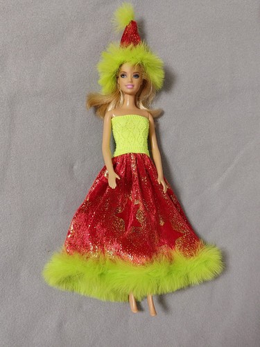 Barbie kleid puppen grinch - barbie,