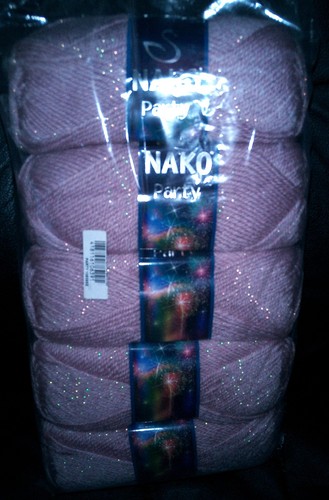 500g nako party effektgarn - nako, party;