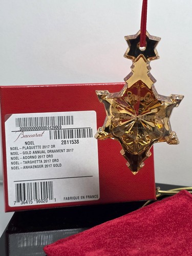 Baccarat kristall ornament - kristall,