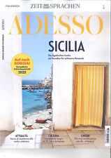ADESSO, Italienisch-Magazin 05/2025: Sicilia  +wie neu +
