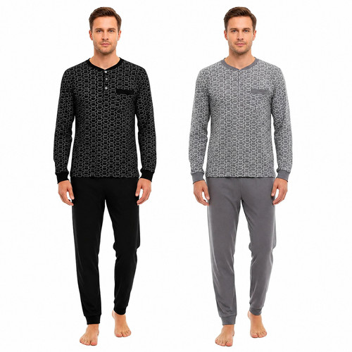 Herren pyjama schlafanzug - pyjama,
