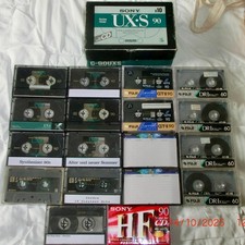 9 x SONY UX-S 90. ...Fuji GT-2 DR Chromdioxid