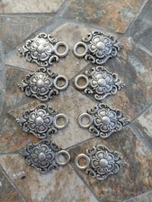 8 silberfarben Miederhaken