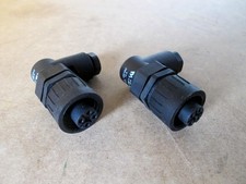 Zwei Stromversorgungsstecker für Semco Terzo bzw. SSB-Amateurfunk-Transceiver