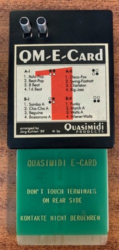 Quasimidi card - card, 1)