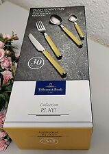 Villeroy & Boch Play Sunny Day gelb Tafelbesteck Besteck 30tlg. OVP NEU V&B mehr