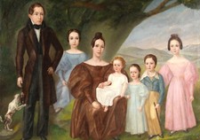 Biedermeier Familienportrait