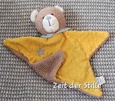 STERNTALER Schmusetuch Kuscheltuch Bär Teddy Teddybär BEN Stern Gelb Kaputze