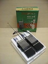 PARTY model 401 WALKIE TALKIE SET OVP 1970er 70ER Made in Japan