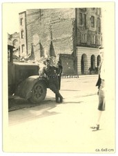Orig. Foto Soldaten mit Lkw in