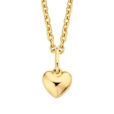 Collier Halskette Herz Gold