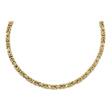 Königskette 750/ 18 K Gold Länge 60 cm Breite 3,1 mm Collier Schmuck H01.6614