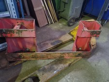 Schmidt Kommunale Anbauplatte Adapterplatte Unimog U90 110 140 400 300 500 405