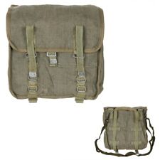 Original Pol. Brotbeutel oliv Armee Umhängetasche Kampftasche Tasche Vintage