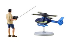 Viessmann 1563 - H0 Hobbypilot mit ferngesteuertem Hubschrauber - Neu