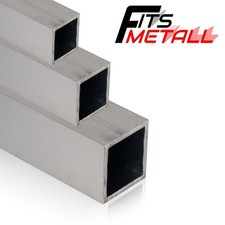 Alu Vierkantrohr Aluminium