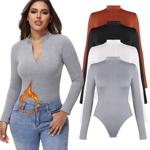 Damen body langarm - langarm, stretch