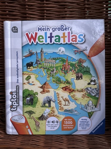 Tiptoi mein großer weltatlas - großer,