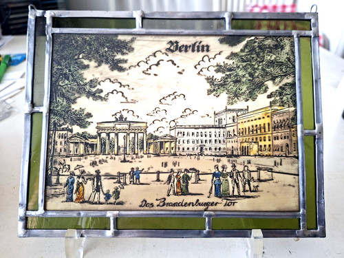 Fensterbild glasmalerei - fensterbild,