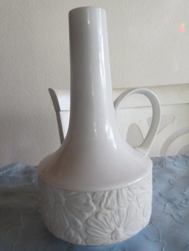 Weiße porzellan vase - weiße,