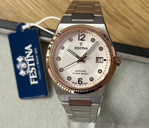 Festina damenuhr edelstahl - festina,