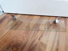 Glasablage IKEA GRUNDTAL 16043 ca. 60 cm x 12 cm x 1 cm mit 2 Wandbefestigungen