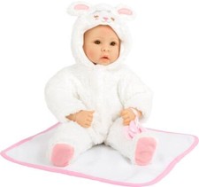 Babypuppe Lämmchen, inkl