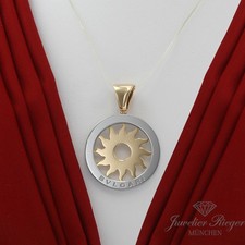 Bvlgari Anhänger Tondo Sonne