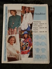 Schnittmuster...Hemdbluse...nu