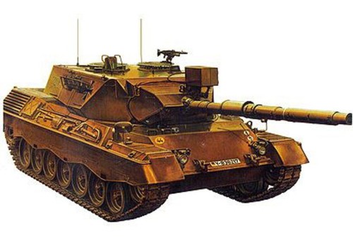 Tamiya leopard 35 - tamiya, a4