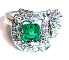 Ring 585 White Gold 0.30 ct