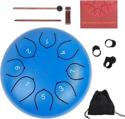 Steel tongue drum 6inch - drum,