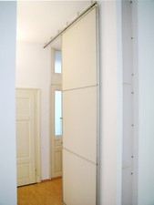 Schiebetür Altbau Dielen-/ Flurabtrennung Windfang Sonnenschutz 308x149 Abholung