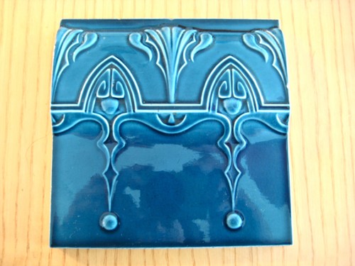 Original jugendstil fliese - original,