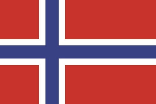 Aufkleber flagge norwegen - aufkleber,