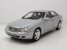 Mercedes S600 S-Klasse W220 1998 silber Modellauto 1:18 Norev