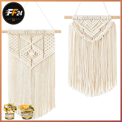 Makramee wandbehang 2er set - wandbehang,