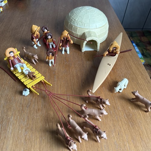 Playmobil eskimo 3465 - eskimo, 3465,