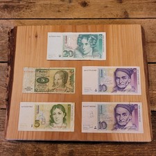 DM 20 / 2x 10 / 2x 5 Banknote