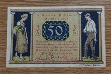  Achim, 50 Pfennig, Notgeld 