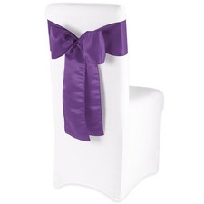 10er Stuhlschleife Satin