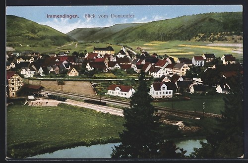 Ansichtskarte immendingen - ansichtskarte,